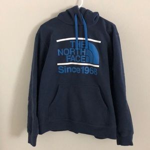 Blue North Face Hoodie
